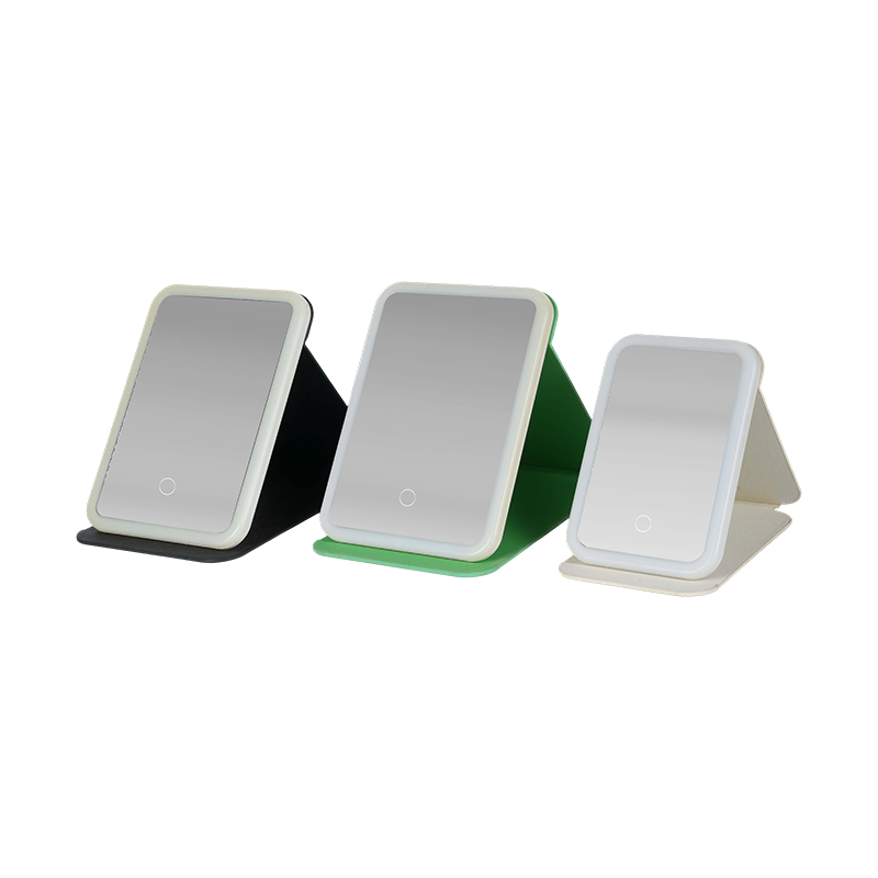 Espejo de maquillaje LED para escritorio