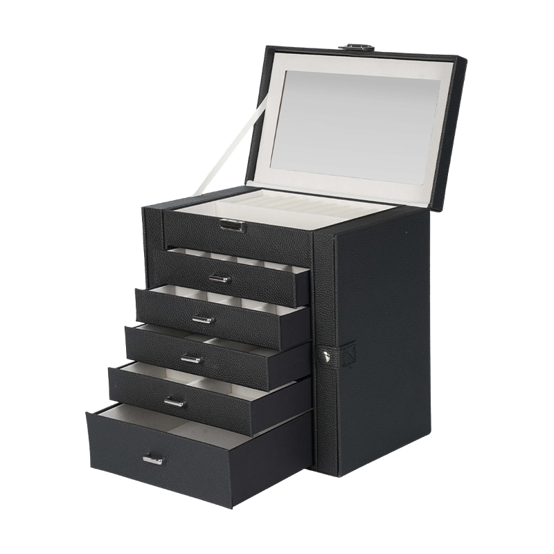 Organizador portátil de almacenamiento de joyas para el hogar