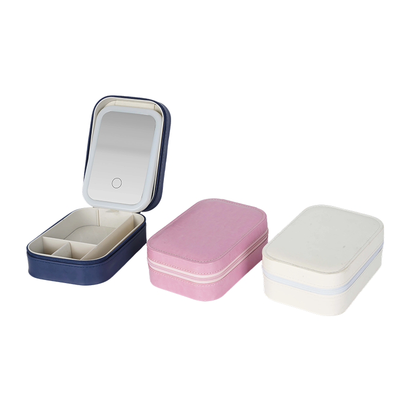 Caja organizadora de soporte de maquillaje
