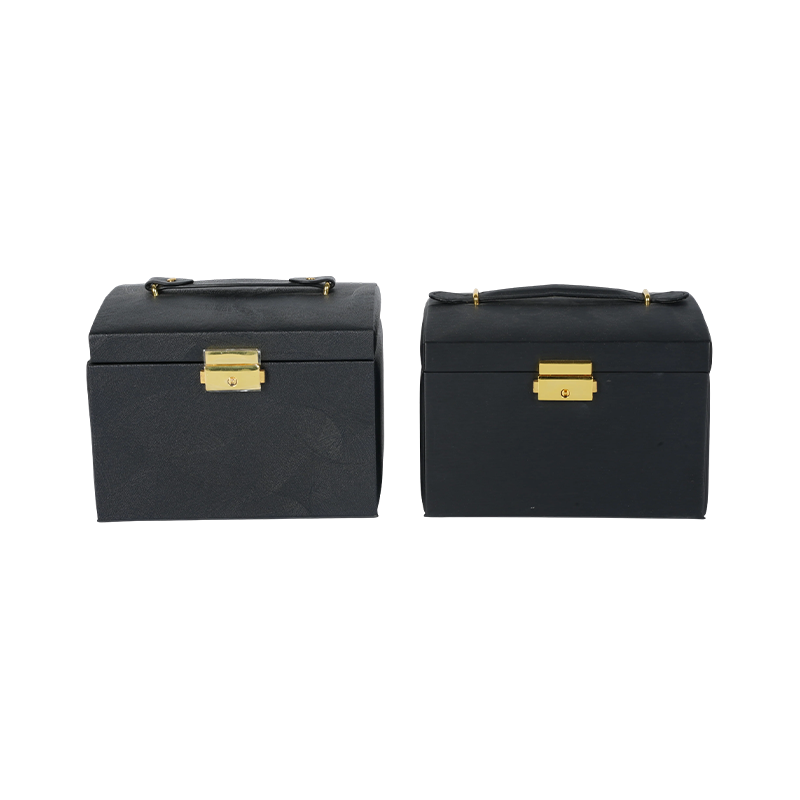 Estuche organizador de joyas compacto