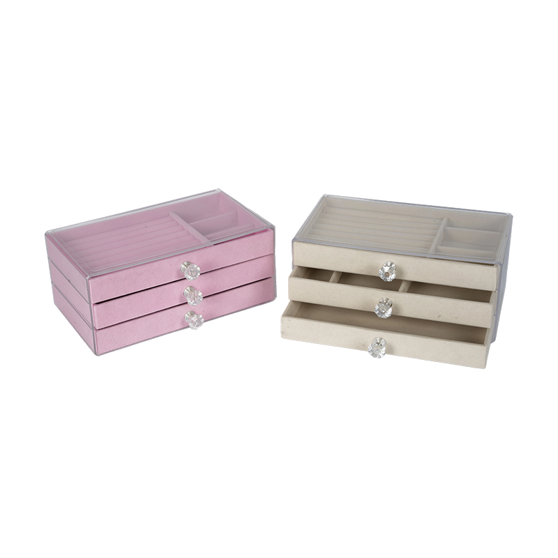 Caja organizadora de acrílico transparente